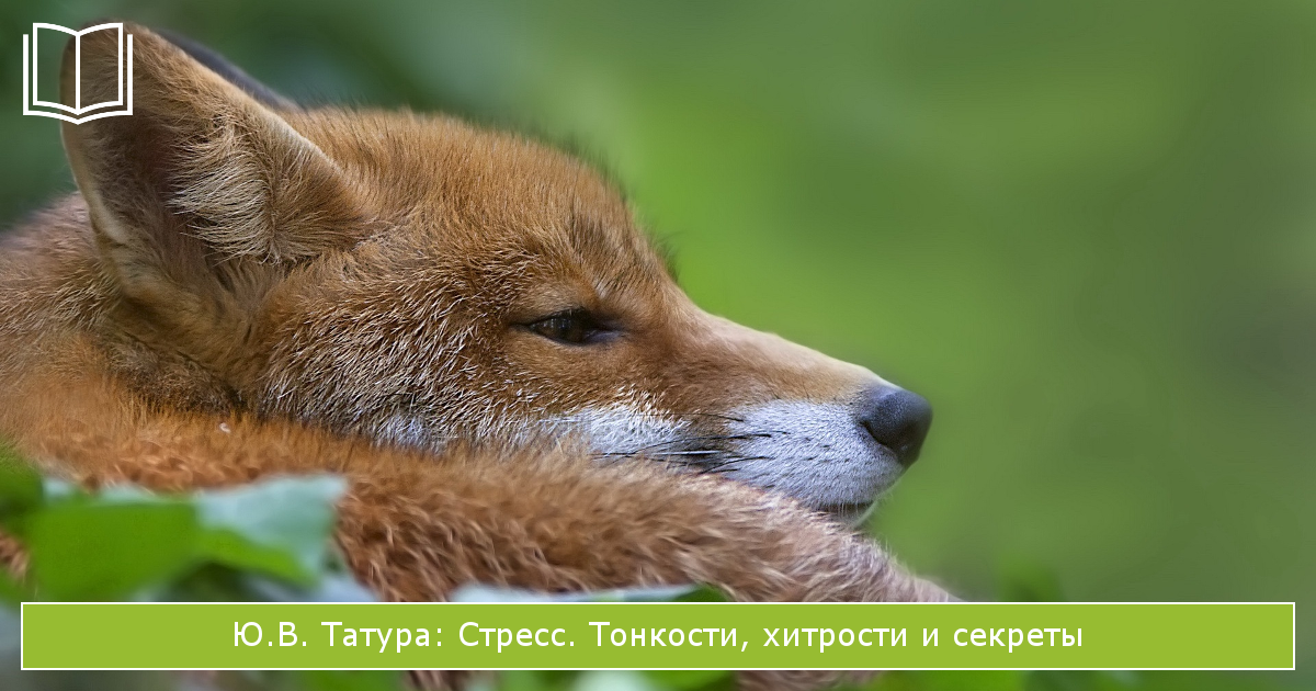 книги о стрессе: Стресс. Тонкости, хитрости и секреты Ю.В. Татура